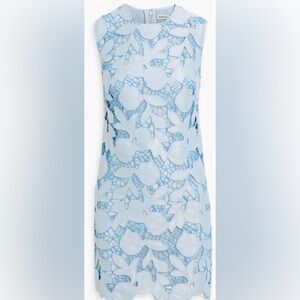 Simkhai Light Blue Lace Sheath Dress